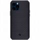 Pitaka MagEZ Pro 2 Aramid Fiber Case - удароустойчив (TPU) кейс с кевлар за iPhone 12 Pro (черен) thumbnail 2
