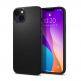 Spigen Thin Fit Case - качествен тънък матиран кейс за iPhone 14 (черен) thumbnail