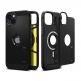 Spigen MagFit Tough Armor Case - хибриден кейс с най-висока степен на защита с MagSafe за iPhone 14 (черен) thumbnail