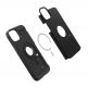 Spigen MagFit Tough Armor Case - хибриден кейс с най-висока степен на защита с MagSafe за iPhone 14 (черен) thumbnail 2