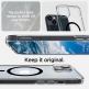 Spigen Ultra Hybrid MagSafe Case - хибриден кейс с висока степен на защита с MagSafe за iPhone 14 (черен-прозрачен)  thumbnail 7
