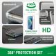 4smarts 360° Premium Protection Set - хибриден удароустойчив кейс с MagSafe и стъклено защитно покритие за дисплея на iPhone 14 Pro Max (прозрачен) thumbnail 8