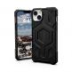 Urban Armor Gear Monarch Pro MagSafe Case - удароустойчив хибриден кейс с вграден магнитен конектор (MagSafe) за iPhone 14 Plus (черен-карбон) thumbnail