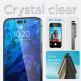 Spigen Glas.tR EZ Fit Tempered Glass - калено стъклено защитно покритие за дисплея на iPhone 14 Pro Max (прозрачен) (2 броя) thumbnail 10