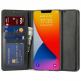 Tech-Protect Wallet Leather Flip Case - кожен калъф, тип портфейл за iPhone 14 Pro Max (черен) thumbnail