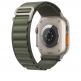 Apple Alpine Loop Medium - оригинална текстилна каишка за Apple Watch Ultra 49мм (зелен) thumbnail 4