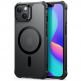 ESR Air Armor HaloLock MagSafe Case - хибриден удароустойчив кейс с MagSafe за iPhone 14 Plus (черен-мат) thumbnail