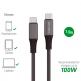 4smarts PremiumCord USB-C to USB-C Cable 100W - USB-C към USB-C кабел за устройства с USB-C порт (150 см) (черен) thumbnail 13
