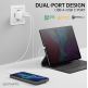4smarts Wall Charger VoltPlug Duos Mini PD 20W and USB-C Cable - захранване за ел. мрежа с USB-A и USB-C изходи с технология за бързо зареждане и USB-C към USB-C кабел (150 см) (бял) thumbnail 2