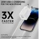 4smarts Wall Charger VoltPlug Duos Mini PD 20W - захранване за ел. мрежа с USB-A и USB-C изходи и технология за бързо зареждане (бял) thumbnail 3