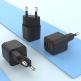 4smarts Wall Charger VoltPlug Duos Mini PD 20W - захранване за ел. мрежа с USB-A и USB-C изходи и технология за бързо зареждане (черен) thumbnail 3