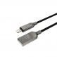 Usams U-Sun Smart Power-Off Lightning to USB Cable - USB към Lightning кабел за Apple устройства с Lightning порт (60 см) (черен) thumbnail 3