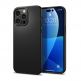 Spigen Thin Fit Case - качествен тънък матиран кейс за iPhone 14 Pro (черен) thumbnail