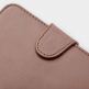 Trunk Leather Wallet Case - кожен (естествена кожа) калъф, тип портфейл с магнитно захващане за iPhone 13 mini (кафяв) thumbnail 2