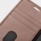 Trunk Leather Wallet Case - кожен (естествена кожа) калъф, тип портфейл с магнитно захващане за iPhone 13 mini (кафяв) thumbnail 5