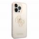 Guess Big 4G Full Glitter Case - силиконов (TPU) калъф за iPhone 14 Pro (златист)  thumbnail 3