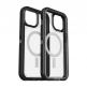 Otterbox Defender XT Case - хибриден удароустойчив кейс с MagSafe за iPhone 13 и iPhone 14 (черен-прозрачен) thumbnail