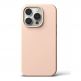 Ringke Soft Silicone Case - силиконов (TPU) калъф за iPhone 14 Pro (розов) thumbnail 3