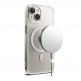 Ringke Fusion Magnetic Case - хибриден кейс с висока степен на защита с MagSafe за iPhone 14 (прозрачен-мат)  thumbnail 4