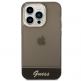 Guess Camera Outline Case - дизайнерски кейс с висока защита за iPhone 14 Pro Max (черен) thumbnail 3