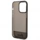 Guess Camera Outline Case - дизайнерски кейс с висока защита за iPhone 14 Pro Max (черен) thumbnail 6