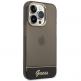 Guess Camera Outline Case - дизайнерски кейс с висока защита за iPhone 14 Pro Max (черен) thumbnail 8