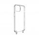 SwitchEasy Play Lanyard Elegant Case - хибриден удароустойчив кейс с връзка за носене за iPhone 14 (прозрачен)  thumbnail 3