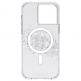 CaseMate Karat Touch MagSafe Case - дизайнерски удароустойчив кейс с истински перли и MagSafe за iPhone 14 Pro Max (прозрачен) thumbnail 4