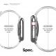Elago Clear Band - силиконова каишка за Apple Watch 42мм, 44мм, 45мм, 46мм, Ultra 49мм (прозрачен) thumbnail 7