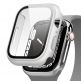 Elago Clear Shield Case - качествен твърд кейс с вграден стъклен протектор за дисплея на Apple Watch 8 41мм, Apple Watch 7 41мм (матиран) thumbnail
