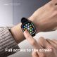 Elago Duo Apple Watch Case - силиконов (TPU) кейс с две сменяеми поликарбонатни части за Apple Watch 7 45мм, Apple Watch 8 45мм (прозрачен-мат и лилав) thumbnail 6