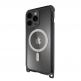 Mageasy Odyssey+ M Metal Black Case With Magsafe - удароустойчив хибриден кейс с Magsafe и връзка с карабинер за iPhone 14 Pro (черен)  thumbnail 3