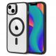 ESR CH HaloLock MagSafe Case - хибриден удароустойчив кейс с MagSafe за iPhone 14, iPhone 13 (прозрачен-черен) thumbnail