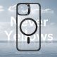 ESR CH HaloLock MagSafe Case - хибриден удароустойчив кейс с MagSafe за iPhone 14, iPhone 13 (прозрачен-черен) thumbnail 5