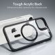 ESR CH HaloLock MagSafe Case - хибриден удароустойчив кейс с MagSafe за iPhone 14, iPhone 13 (прозрачен-черен) thumbnail 6