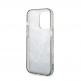 Guess Toile De Jouy Logo Case - дизайнерски кейс с висока защита за iPhone 14 Pro (сив) thumbnail 3