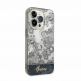 Guess Toile De Jouy Logo Case - дизайнерски кейс с висока защита за iPhone 14 Pro (сив) thumbnail 5