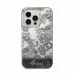 Guess Toile De Jouy Logo Case - дизайнерски кейс с висока защита за iPhone 14 Pro (сив) thumbnail 6