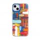 SwitchEasy Artist Impasto Case - дизайнерски хибриден удароустойчив кейс за iPhone 14 Plus (шарен)  thumbnail