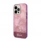 Guess Jungle Hybrid Case - дизайнерски кейс с висока защита за iPhone 14 Pro (розов) thumbnail