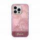 Guess Jungle Hybrid Case - дизайнерски кейс с висока защита за iPhone 14 Pro (розов) thumbnail 6