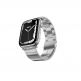 Mageasy Maestro Stainless Steel Band - стоманена, неръждаема каишка за Apple Watch 38мм, 40мм, 41мм (сребрист) thumbnail 5