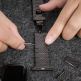 Mageasy Carbon Fiber Watch Band - карбонова каишка за Apple Watch 38мм, 40мм, 41мм, 42мм (2024) (черен) thumbnail 10