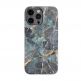 Mageasy Marble Case - дизайнерски хибриден удароустойчив кейс за iPhone 14 Pro Max (син)  thumbnail 2