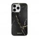 Mageasy Marble Case - дизайнерски хибриден удароустойчив кейс за iPhone 14 Pro Max (черен)  thumbnail