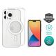 4smarts Hard Cover Ibiza MagSafe Case - хибриден удароустойчив кейс с MagSafe за iPhone 14 Pro Max (прозрачен) thumbnail