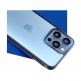 3MK Satin Armor Plus Case - хибриден удароустойчив кейс за iPhone 14 Pro Max (черен-прозрачен) thumbnail 2