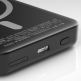 Dudao Magnetic Wireless Power Bank 5000 mAh 10W - безжична преносима външна батерия с USB-C вход за iPhone с Magsafe (черен) thumbnail 9