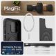 Spigen Optik Armor MagFit MagSafe Case - тънък качествен силиконов (TPU) калъф с капак за камерата с MagSafe за iPhone 14 Pro Max (черен) thumbnail 19