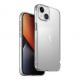 Uniq AirFender Slim Flexible Case - удароустойчив силиконов (TPU) калъф за iPhone 14 (прозрачен) thumbnail